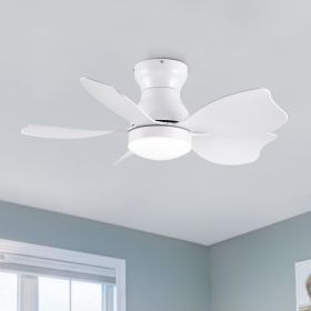 30 In Small Kid's Ceiling Fan Lighting with Remote Control for Small Children Room