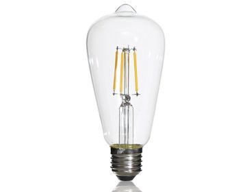 Warm White Yellow Light Retro Edison Bulb (Option: 6W-6500K)