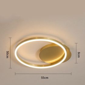 Light And Luxurious Living Room Lamp Grand Household (Option: Stepless dimming-Single turn 55CM)