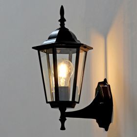 Retro courtyard hallway corridor lights (Option: Black No bulb)