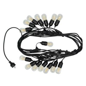 Outdoor waterproof S14 light string (Option: 15 E26 lamp holders-US)