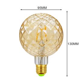 Net Celebrity Retro Lamp Shaped Bulb (Option: 5 Style-220V 4W 2700K)