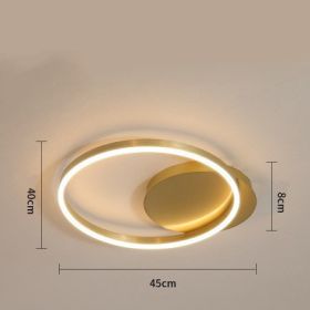 Light And Luxurious Living Room Lamp Grand Household (Option: Stepless dimming-Single turn 45CM)