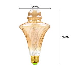 Net Celebrity Retro Lamp Shaped Bulb (Option: 20Style-220V 4W 2700K)