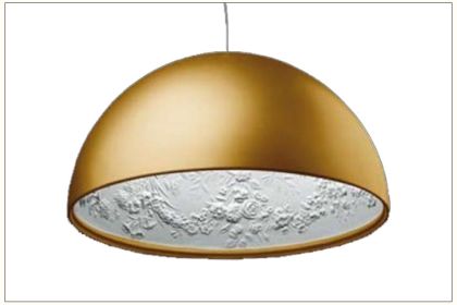 Modern Simple Creative Retro B&B Hanging Garden Lamps (Option: Gold-small)