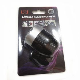 LED Bike Torch Light (Option: Black silver)