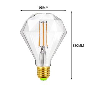 Net Celebrity Retro Lamp Shaped Bulb (Option: 3 Style-220V 4W 2700K)